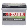 Аккумулятор автомобильный ZUBR Premium 65Ah R+ (низкий) ZUBR ZP650