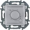 Термостат с внешним датчиком для тёплых полов INSPIRIA алюминий Daccord/Legrand 673812