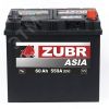 Аккумулятор автомобильный ZUBR Ultra Asia 60Ah R+ (нижний борт) ZUBR ZSA600