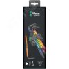 Набор Г-образных ключей 950/9 Hex-Plus Multicolour BlackLaser 1 с шаром 1.5 - 10 мм 9 предметов WERA WE-073593
