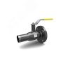 Кран шаровой стальной цельносварной комбинированный полнопроходной DN80 PN16 фланец/приварка LD КШ.Ц.К.080.016.П/П.02