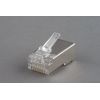Разъем RJ-458P8C под витую пару категория 6 экранированный универсальный 100 шт Hyperline 49358