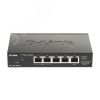Коммутатор настраиваемый L2 PoE 5 портов, 2хPoE 10/100/1000 Мб/с, 3хRJ45, 18 Вт D-Link DGS-1100-05PDV2/A1A