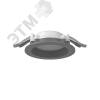 Светильник светодиодный ДВО-DL-01 Pro 8Вт 3000К 120*49мм IP65/40 серый опал DALI Вартон V1-RF-70111-10D01-6500830