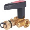 Клапан ручной запорный с дренажем резьбовой DN 020 PN 25 Kvs=4,65 м3/ч BROEN 44490000-001003
