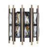 Настенный светильник ALRUBA Arte Lamp A1043AP-2BK