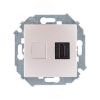Розетка 15 HDMI шампань Simon 1591407-034