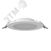 Светильник светодиодный ДВО-DL-01 Slim 15Вт 4000K 176*39мм IP65/40 опал Вартон V1-RF-00083-10000-6501540