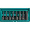 Набор насадок торцевых ударных 1/2''DR шестигранных, H5-H19, 8 предметов Jonnesway S05A408S