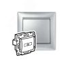 VALENA Выключатель ключ-карта 10A алюминий Daccord/Legrand 770234