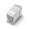 Блок распределительный на DIN-рейку/МП 400А, 1 вх.клемма 11 вых.клемм IP10 FINDER 9D.01.5.400.0111