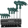 Набор ключей торцевых TORX® с рукояткой с центрированным штифтом Т10-Т50, 9 предметов Jonnesway H10MT09S
