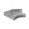Угол плоский плавный универсальный 45 град. к лотку 300х50, толщ. 1,0 мм, гор. цинк OSTEC 387935