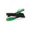 Патч-корд U/UTP. Cat.6a (100% Fluke Component Tested) 10G. LSZH. 15 м. черный Hyperline PC-LPM-UTP-RJ45-RJ45-C6a-15M-LSZH-BK
