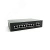 Коммутатор неуправляемый PoE 8 портовый 100 Мб/с RJ45, 96 Вт Optimus CCTV S-10/8PA_v.2