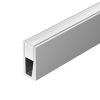Профиль с экраном ALU-NANO-6-2000 ANOD+SILICONE (ARL, Алюминий) Arlight 021940