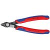 Бокорезы ElecTronic Super KNips вороненые 125 мм Knipex KN-7891125