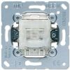 Выключатель самовозвратный 1-клавишный (2-полюсный). Механизм. 10A 250V JUNG 502TU