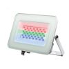 Прожектор светодиодный ДО-30w RGB IP65 белый корпус JazzWay 5012103