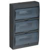 KREPTA 3 Корпус пластиковый ЩРН-П-36 IP41 черный IEK