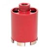 Коронка алмазная для дрелей (верхнее пылеудаление) DCH-68MHS M16 Professional EKF dch-68-mhs-m16