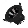 Светильник MS-FORECAST-BUILT-TURN-R102-12W Warm3000 (BK-BK, 32 deg, 230V) (IP20 металл, 5 лет) Arlight 035453