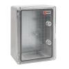 Бокс пластиковый с монтажной платой прозр. дверь 300х200х130 мм IP65 PROxima EKF PBT65MP001