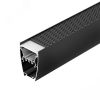 Профиль LINE-5075-U-HONEYCOMB-2000 BLACK (Arlight, Алюминий) Arlight 044885