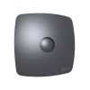 Вентилятор осевой вытяжной с обратным клапаном D125 декоративный DiCiTi RIO 5C Dark Gray metal