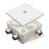Коробка монтажная огнестойкая КМ-О (6к)-IP66-120х120 три ввода ACD Гефест-СПб КМ-О (6к)-IP66-120х120 ACD