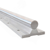 Вал прецизионный с опорой TBR25 L=50 см TECHNIX TECHNIX TBR25L50TECHNIX