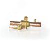 Кран шаровый GBC DN25, присоединительные патрубки 7/8'', под пайку ODF Ридан 009L7025R