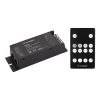 Диммер ARL-SYNC-DIM Black (12-24V, 1x25A, ПДУ 14кн, RF, RJ45) (IP20 металл, 3 года) Arlight 035135