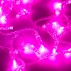 Гирлянда светодиодная декоративная ARD-STRING-CLASSIC-10000-CLEAR-100LED-FLASH PINK (230V, 7W) (ARDCL, IP65) Arlight 025792