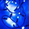 Гирлянда светодиодная декоративная ARD-STRING-CLASSIC-10000-BLACK-100LED-FLASH BLUE (230V, 7W) (ARDCL, IP65) Arlight 025803