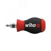 Отвертка с насадками Stubby SL/PH/PZ/TORX/HEX 57мм 7шт Doppelbit 3802-01 Wiha 43613