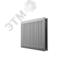 Радиатор стальной панельный 10/300/600 боковое подключение цвет серый Royal Thermo H10-300-600/SS
