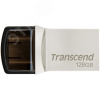 Флеш накопитель 128GB JetFlash 890, USB 3.0 Gen, USB Type A / Type C, серебристый Transcend TS128GJF890S