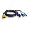 Кабель KVM VGA, PS/2, USB, 3 метра Aten 2L-5303UP