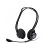 Гарнитура проводная, накладная PC 960, USB-A, черный Logitech 981-000100