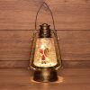 Декоративный LED-фонарь с эффектом снегопада и подсветкой санта-Клаус USB, теплое белое свечение Neon-Night 501-066