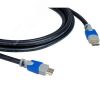 Кабель HDMI 4К М на HDMI М, 1.8 м., черный-синий Kramer C-HM/HM/PRO-6