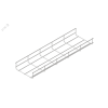 Проволочный лоток 50х200 L3000 мм INOX304 КМ-профиль LO26726