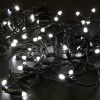 Гирлянда Нить 10 м, с эффектом мерцания, черный ПВХ, 230В, белый Neon-Night 305-275