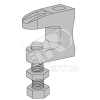 Струбцина PK1 HDG Meka 1449200