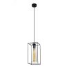 Светильник подвесной (подвес) Luna 5148-201 1 х Е27 40 Вт черный лофт - кантри потолочный Rivoli Б0054978