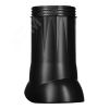 Выход вентиляционный пластиковый без утеплителя, D125/160, цвет Black ERA VWO-I 125-160 Black