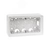 Коробка наружной установки на 2 поста, белый Simon 8200760-030
