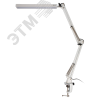Светильник настольный TBL-03 12Вт USB на струбцине белый JazzWay 5047006