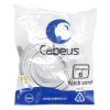 Патч-корд F/UTP, категория 6, 2xRJ45/8p8c, экранированный, серый, LSZH, 20м Cabeus PC-FTP-RJ45-Cat.6-20m-LSZH